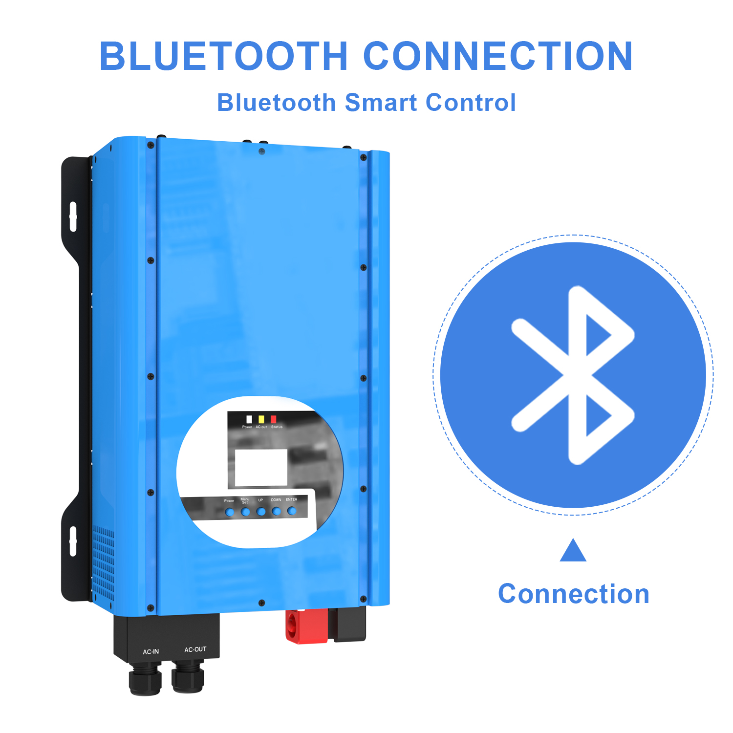 3Kw Pure Sine Wave Bidirectional Inverter For Battery Charging DC12V To AC220V