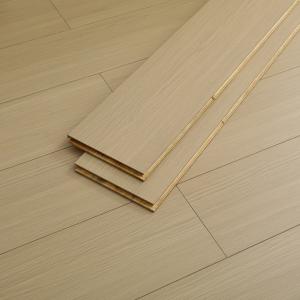 China Three-Layer Varying Length Oak Plank Smooth Oak Hardwood Flooring with Valinge 5G/ T G factory