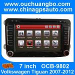 Ouchaungbo Car DVD Video Player GPS Navigation for Volkswagen Tiguan 2007-2012
