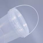 Water Bucket with Customize Print Transparent Food Grade Impact Resistant