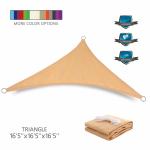 Waterproof 10' X 13' Sun Shade Sail Canopy Rectangle Sand UV Block For Outdoor