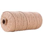 Green 3 Strand Twisted Nylon Rope 3mm Macrame Braided Cotton Rope