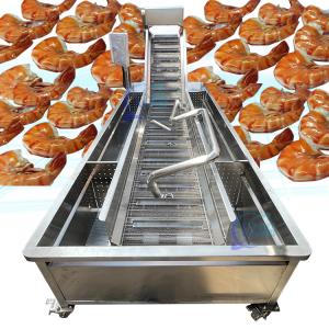 China Industrial Durable Prawn Cleaning Machine , Anti Corrosion Carp Processing Plant factory