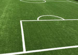 China PP+PE Nonwoven Backing 3/4'' Gauge Football Field Artificial Turf factory