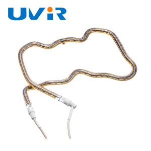 China Customized Special Shaped Infrared Heating Lamp Tube Quartz Halogen Lamps factory