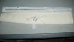 100% polyester fabric roman shades for windows with aluminum headrail and pvc