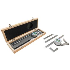 China LCD Digital Display Universal Bevel Protractor 1x360 2x180 4x90 Degree on sale
