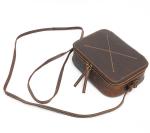 Crazy horse leather Ipad bags for women fashion retro cube handbags