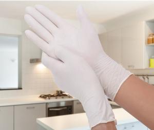 China Medium Powder Free Latex Gloves / Non Powdered Xxl Latex Disposable Gloves factory