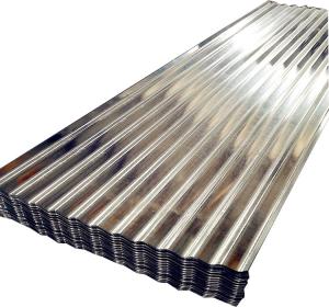 China strength Steel Plate Clear Zinc Transparent Galvanized Roofing Sheet for BS Standard in 0.4mm Thickness factory