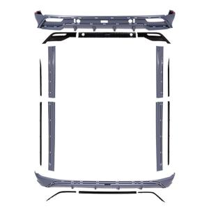 China Unpainted Car Accessories For L8 Body Kits for EV Series ABS PP Diffuser Lip Aprons Splitter Car Bumpers For Lixiang L8 factory