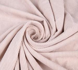 China Soft 8 Pit Cotton Polyester Dyed Knitted Corduroy Fabric Windproof factory