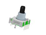 Multiple Positions Square Electronic Rotary Switch 17mm For Audio RS171