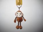 promotional stuffed plush monkey toys keyring