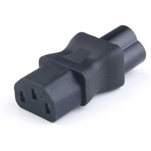 IEC C13 to C6 Power Adapter for Laptops and Projectors