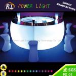 Illuminated Palstic LED Round Bar Section