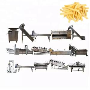 China Full Automatic 200-250kg/h Crisp Potato Chips Making Machines Pellet Snack machine factory