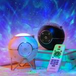 New Romantic Planet Galaxy Laser Projection Lamp 14 Lighting Modes and Built-in