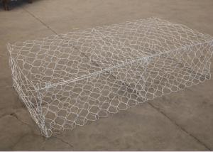 China Galvanized Wire Mesh Gabion Basket 2.0-4.0mm Wire Gauge Sack gabion factory