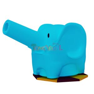 China Soft Play Pitching Machine Blue Indoor Playground Facilities Unisex factory