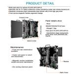 500x500mm Giantstage Outdoor Led Display P2.6 P2.9 P3.91 P4.81 Seamless Splicing