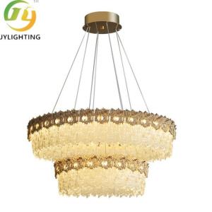 China Modern Crystal Chandelier Luxury French Style LED Pendant Light for Living Room , Dining Room , Kitchen Island factory