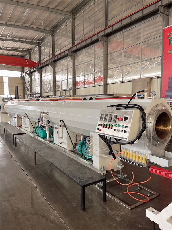 Single Screw HDPE PPR PP PE Plastic Pipe Extrusion Line For 20-110mm