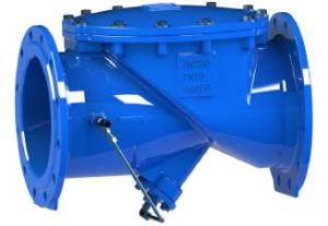 China Non Clog Design Swing Flex Check Valve Hydraulic Cushion Ductile Iron factory