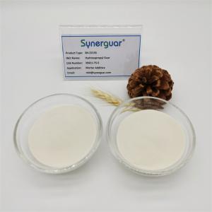 China Basic High Substitution Guar Xanthan For Low Transparency Cement Plasticiser factory