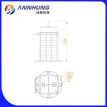 Self Contained IP68 24W 7nm LED Marine Lantern IALA E-200-1