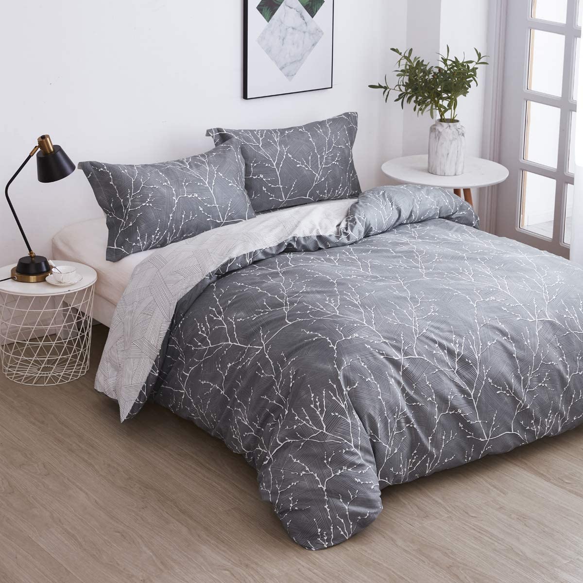 3PCS Customized Colors Luxury Duvet Cover Set 100% Cotton Designer Bedding Set