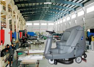 China Hand Held Energy Saving Battery Powered Floor Scrubber In Hospital factory