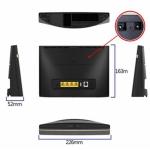 Unlocked B525S-65a 4G LTE WiFi Routers Black Color With SIM Card Slot