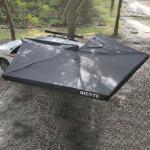 Automatic Opening Free Standing 270 Degree Vehicle Awning Sun Canopy