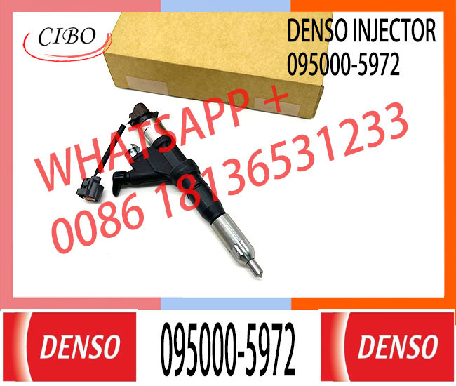 High Quality Diesel Common Rail Fuel Injector 095000-5971 095000-5972 for HINO 700 Series 23670-E0360