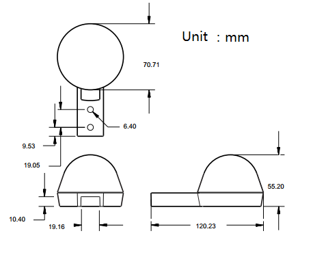 Optical Rain Sensor for Roof System Max instantaneous 0.4mm/s Unit 0.2mm/pulse