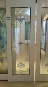 China chrome caming decorative glass factory