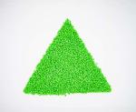 Bottle Making Recycled PET Resin Green GRS Certified RPET Chips For Fiber