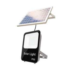China Aluminum Solar Outdoor Flood Lights 100W 150W 200W High Power Dusk To Dawn With Motion Sensor factory
