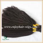 Indian 5A virgin hair bulk ,natural color(can be dye) afro kinky curly 10''-26'