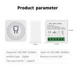 Tuya 10A 16A Wifi Switch Smart Breaker Module APP Remote Control Switch