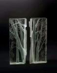 Graphic Design 3D Clear Carved 5mm SGCC Crystal Acrylic Glass