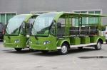 11 Seater Electric Sightseeing Bus With DC Motor Powered For Campus , Villages