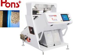 China CCD Camera Black Beans Coffee Bean Color Sorter 2 Chutes Optical factory