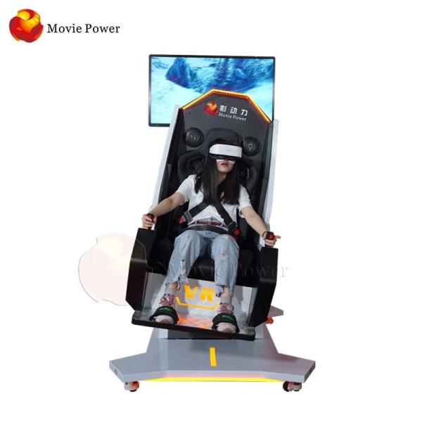 Dynamic Motion 9d VR Ride Virtual Reality Roller Coaster 9D VR 360 Simulator For