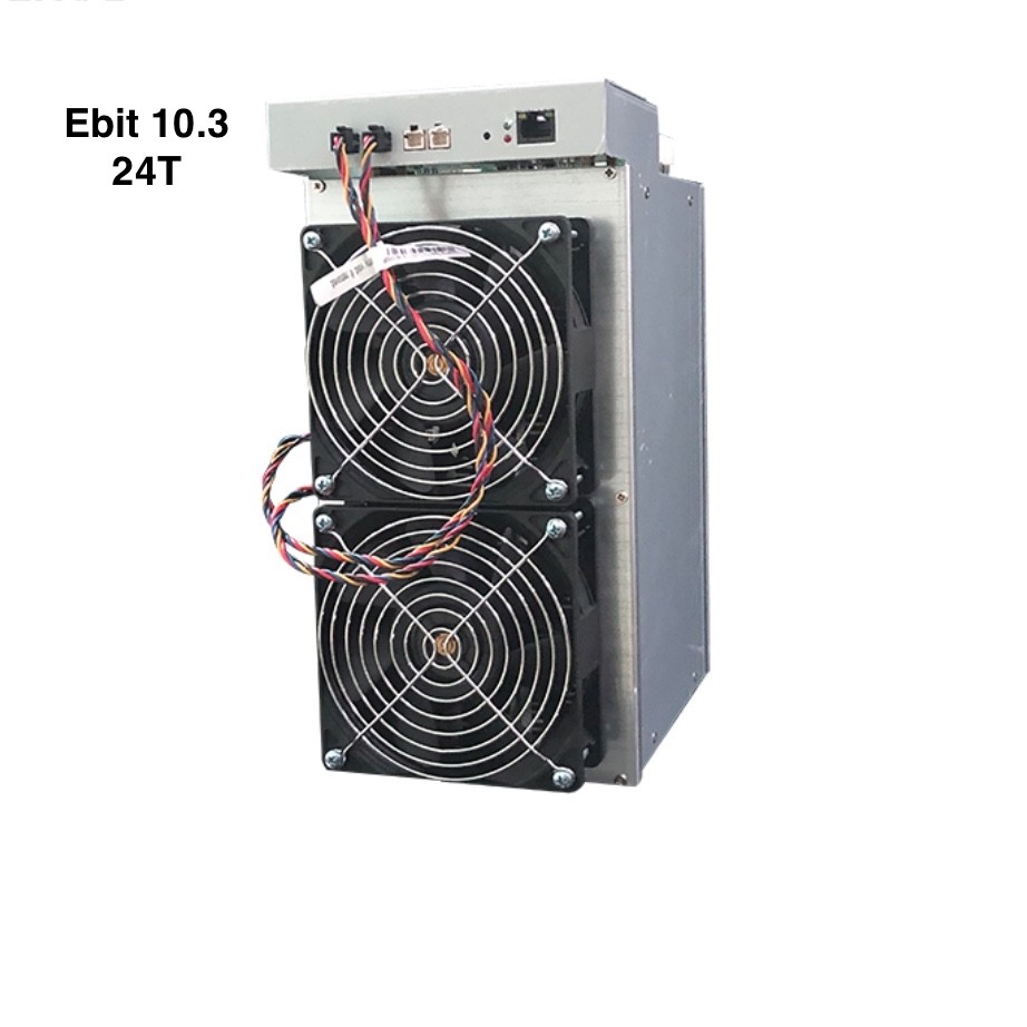 Ebang Ebit E10.3 24TH/S Bitcoin Miner Machine 2640W 10nm Chip DW1233