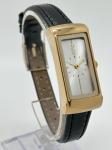 Wooden Material Sports Wrist Watch with Durable Leather Band