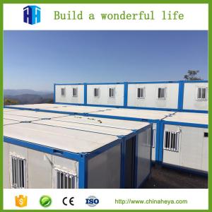 China 20 FT expendable container house famous steel structure building factory