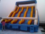 High Quality Wet Inflatable Water Slide Water Pool Slide With Best Plato