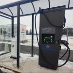 IP55 Electric Vehicle Charging Station 380V / 480V With LCD Screen
